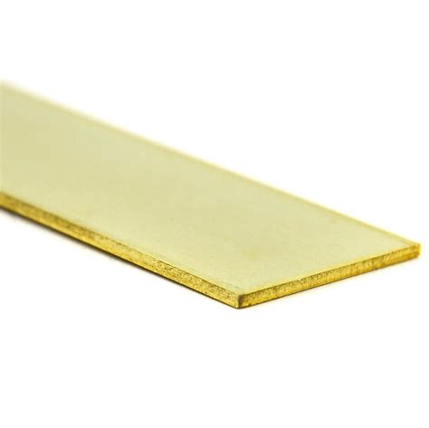 Kands Engineering 8237 025x1x12 Brass Strip — White Rose Hobbies