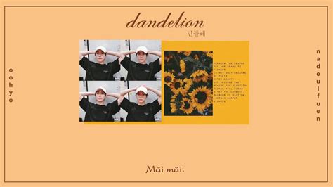 Vietsub Dandelion 민들레 Oohyo 우효 nadeulfuen YouTube