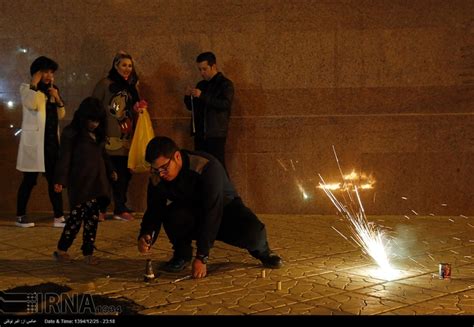 Chaharshanbe Suri Soori Ancient Fire Festival Celebration In Iran