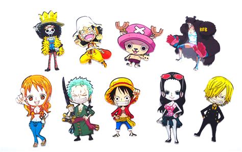 One Piece Luffy Crew Chibi