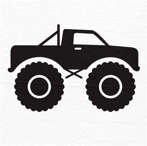 Monster Truck Svg Cricut