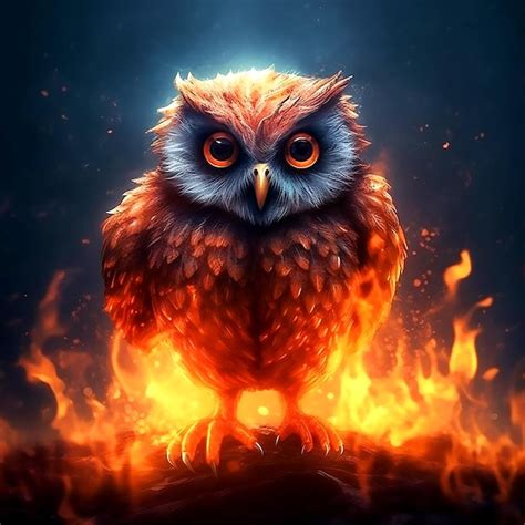 Owl Fire Images Free Download On Freepik