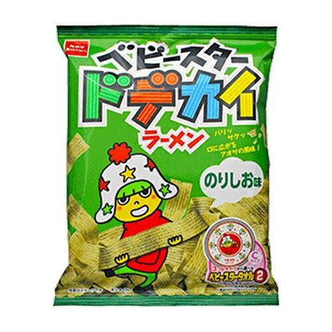 【楽天市場】おやつカンパニー おやつカンパニー ベビースタードデカイラーメンのりしお味 73g 価格比較 商品価格ナビ