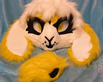 Premade Pastel Goth Kemono Bunny Fursuit Partial Etsy