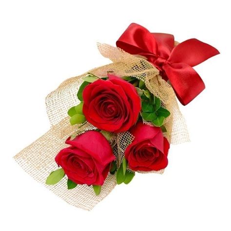 Trio De Rosas Delivery Social Flores Em Curitiba