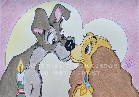 How To Draw Tramp From Lady And The Tramp