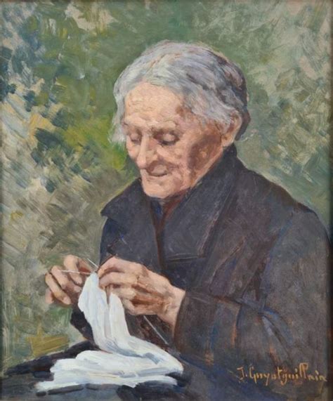 Jeanne Guyot Guillain 1893 1982 Femme à l ouvrage Catawiki