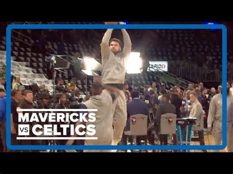 Nba Finals Mavs Luka Doncic Warms Up Before Game In Boston