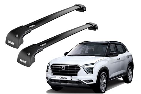 Barras Thule Edge Para Autos Hyundai Creta Desde Negro