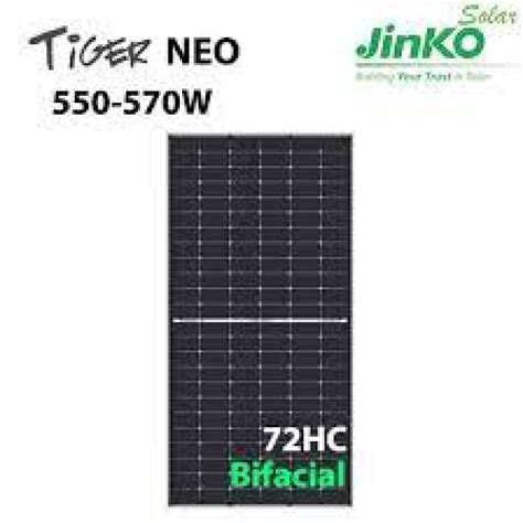 Tiger Neo N Type Hl Bdv Watt Bifacial Module With Dual Glass