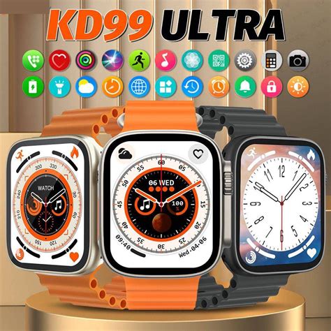 Reloj Inteligente Inteligente Con Bluetooth Ip De Serie Ultra Iwo