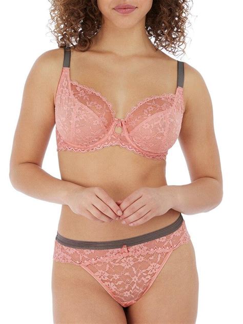 Soutien Gorge Plongeant Avec Armatures Offbeat Rose Kiabi