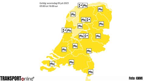 Transport Online Woensdagochtend Code Geel In Hele Land Vanwege Zware