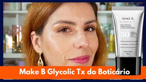 Base Glycolic Tx Make B Do Botic Rio Cores E Conhe A O