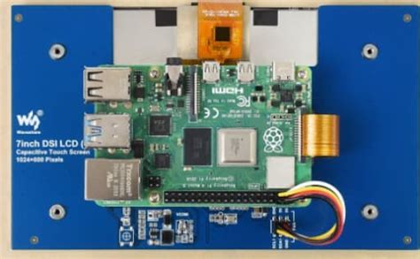 Raspberry Pi için 7inç Kapasitif Dokunmatik LCD Ekran Modülü DSI