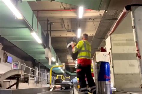 Baggage Handlers Sacked By Swissport For Throwing Luggage At Melbourne