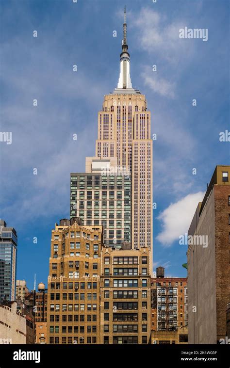 Empire State Building Manhattan New York Usa Stock Photo Alamy