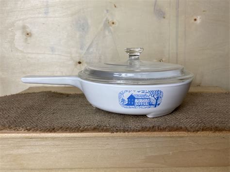 Amana Corning Radar Range Browning Skillet With W Pyrex Lid Ebay