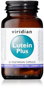 Viridian Lutein Plus Capsules Natures Way