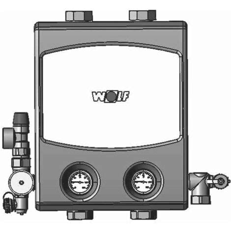 Wolf Pumpengruppe Heizkreis Mit HE Pumpe EEI Weniger 0 23 CGB 2 75 100