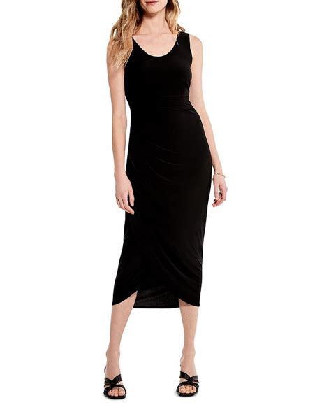 Niczoe High Twist Ruched Midi Dress Bloomingdales