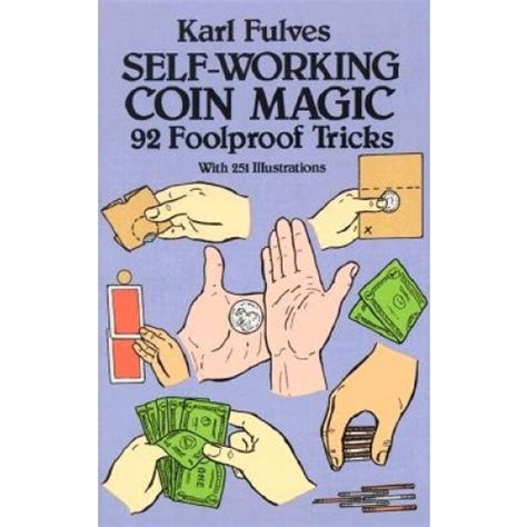 Livro Self Working Coin Magic 92 Foolproof Tricks Dover Magic Books