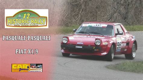 Historic Rally Vallate Aretine 2022 Pasquali Pasquali Fiat X1 9