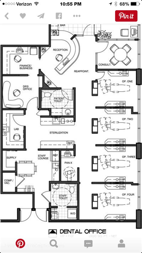 Artstation Dental Clinic Floor Plan Rendering Nbkomputer