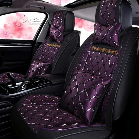 Buy Girls Womens Fashion Lace Universal Car Seat Cover Set From Reliable