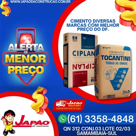 Cimento Preço 50 Kg - "cimento 50 kg" no Brasil