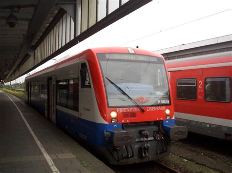 VT 650 08 Prignitzer Eisenbahn Wartet In Oberhausen Hbf Auf Den