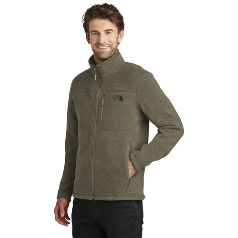 The North Face Nf0a3lh7 Sweater Fleece Jacket New Taupe Green Heather Full Source