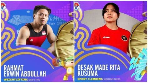 Erwin Abdullah Dan Desak Made Persembahkan Emas Kini Indonesia Koleksi