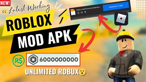 🔥roblox Mod Apk Unlimited Robux V2594525 Latest Working Vip Mod