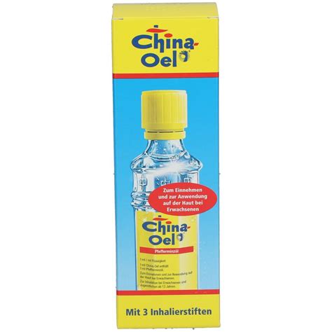 China Oel Mit 3 Inhalatoren 100 Ml Shop Apotheke