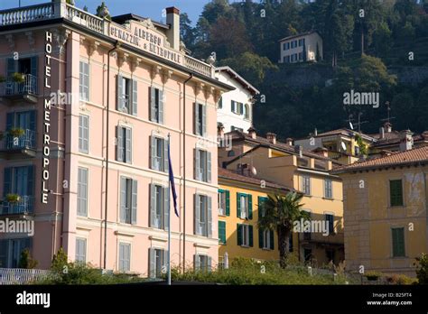 Hotel Metropole Bellagio Lake Como Italy Stock Photo - Alamy