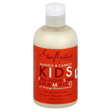 Sheamoisture Kids Shampoo Mango Carrot Extra Nourishing Shop Bath