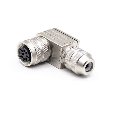 M16 Series 2 3 4 5 6 7 8 12 Pin Straight Right Angle Female Metal Cable Connector Buy M16