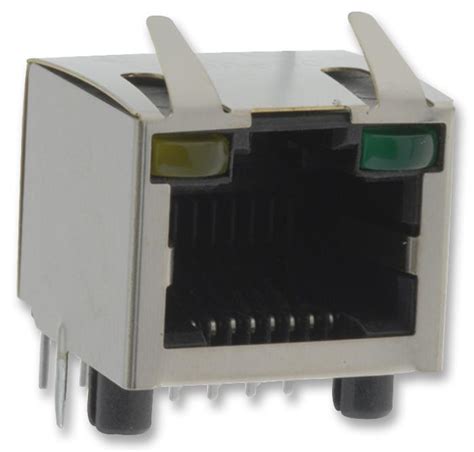 Rjhse 5385 Amphenol Communications Solutions Connecteur Modulaire Rj45 Femelle 1 X 1 Port