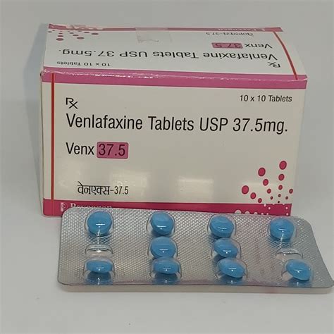 Venx 375 Velnafaxine Venlafaxine 375 Mg Tablets Packaging Type