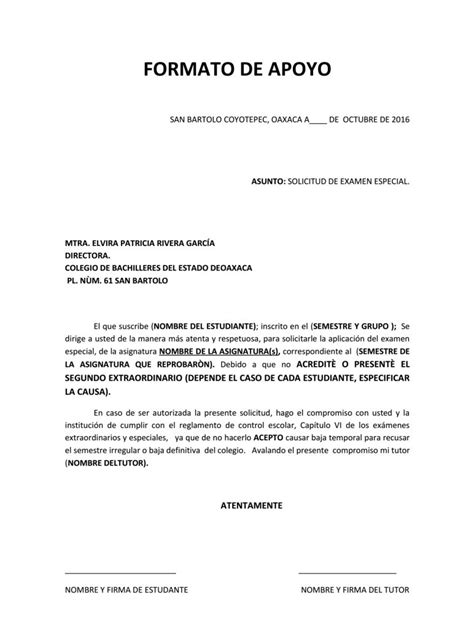 Ejemplo De Carta De Solicitud De Apoyo Actualizado Agosto 2022 Images