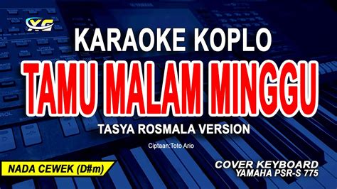 Karaoke Tamu Malam Minggu Nada Wanita Versi Tasya Rosmala Endang