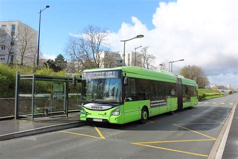 Dunkerque Iveco Urbanway Cng N Dk Bus Ligne C Sit Flickr