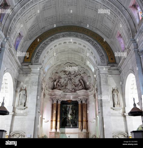 Interior Of Sanctuary Of Fatima Santuario De Fatima Basilica Of