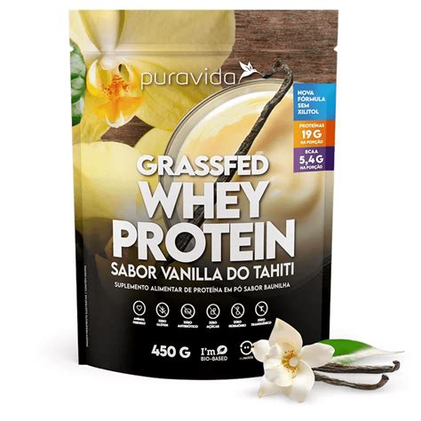 Grassfed Whey Protein Vanilla Tahiti Puravida 450g Cerealista Online