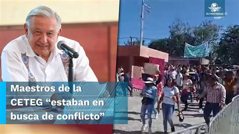 AMLO culpa a maestros de no poder asistir a inauguración del CRIT en