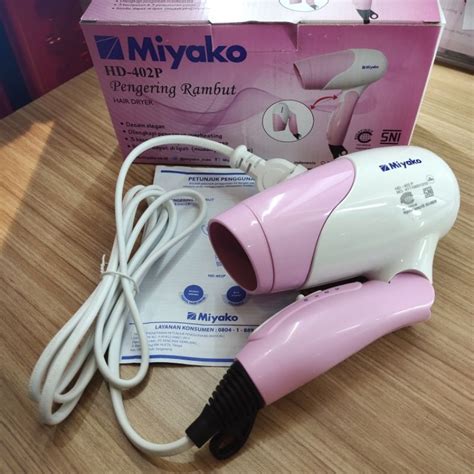 Jual Miyako Hairdryer Mini Hd P Pengering Rambut Miyako Hd Pink