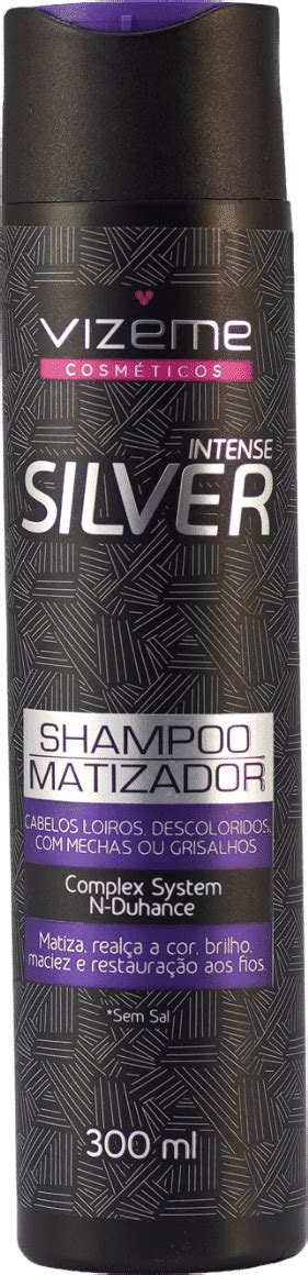 Kit Vizeme Intense Silver Matizador Beleza Na Web