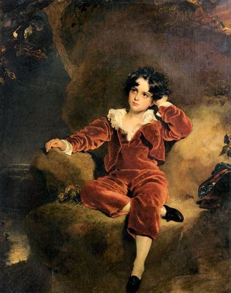 Thomas Lawrence The Red Boy Porträt Kunstgeschichte Zeichnungen