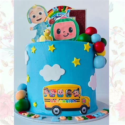 Kids Cocomelon Bus Cake – Miss Cake